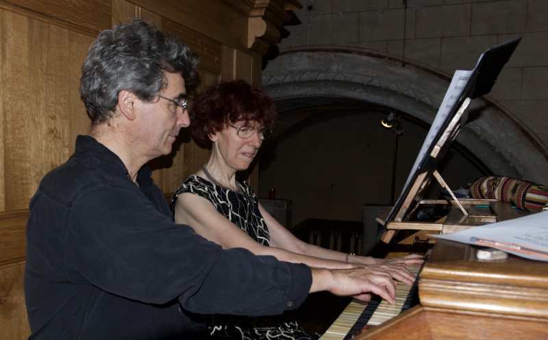 Odile Jutten et Pierluigi Tomasi