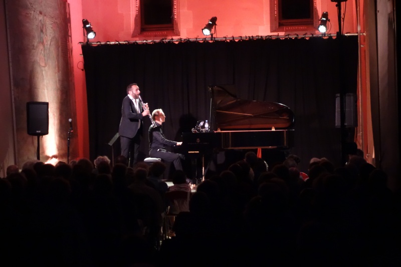 Le clarinettiste Pierre Génisson      &amp;      le pianiste David Bismuth